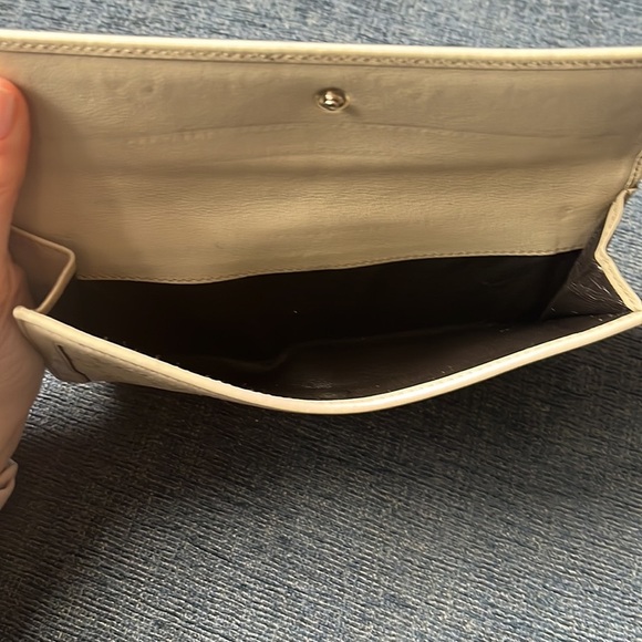 GUCCI light gray guccisima leather wallet - Picture 3 of 9